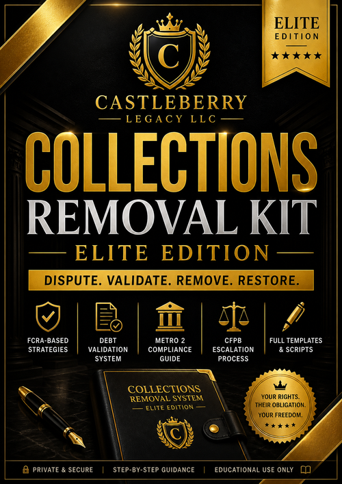Collections Removal Kit (DIY Templates)