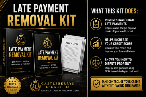 Late Payment Removal (DIY Templates)